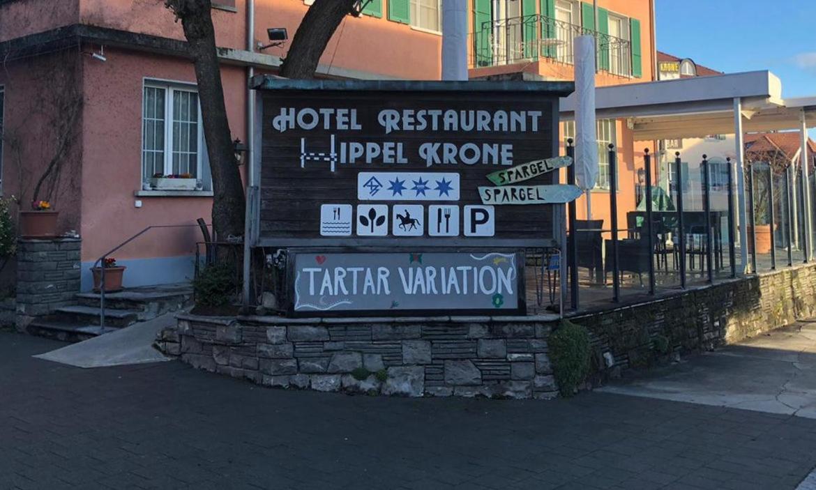 Hotel Hippel Krone Kerzers Ngoại thất bức ảnh